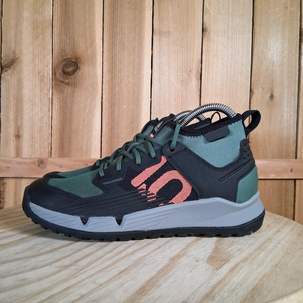 Adidas Five Ten Trailcross XT Shoes Womens 5.5 Green Mesh Hiking Sneakers FX4448